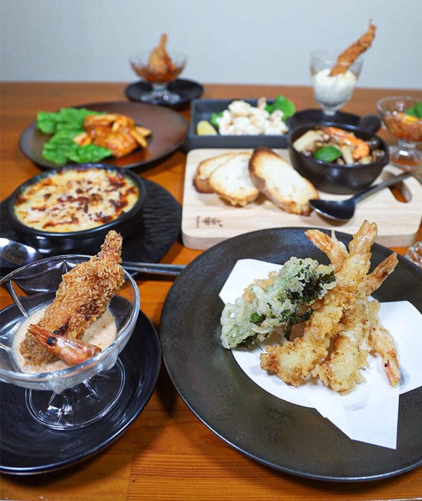 逢いだっ子の創作料理